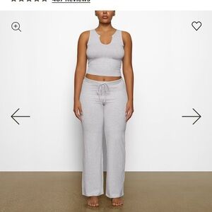 SKIMS NWT Cotton Jersey Pant